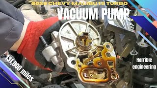 How to - 2020 Chevy Malibu 1.5 Vacuum Pump, did it blow up? #mechanic #carrepair #vacuumpump #chevy