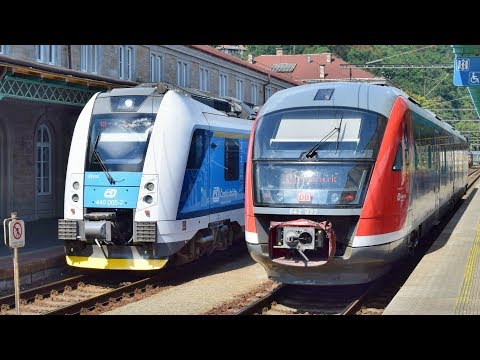 Trains Děčín hl. n. ● 30.07.2018