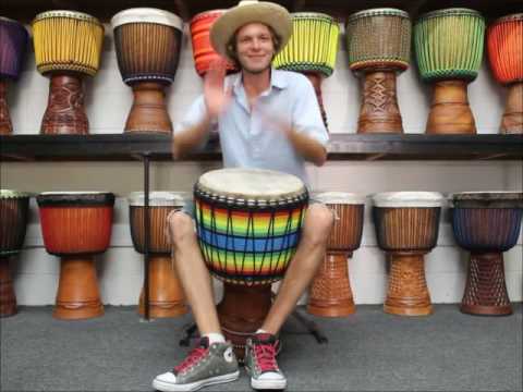 Drumskull Drums & Joshua Strodtman - Ivory Coast Iroko Djembe