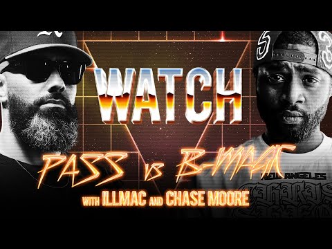 WATCH: PASSWURDZ vs B-MAGIC with ILLMAC & CHASE MOORE