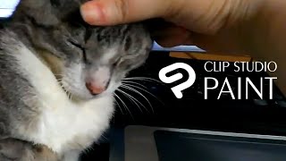 猫の手も借りたいあなたに、CLIP STUDIO PAINTを。