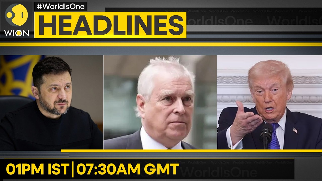 Zelensky: Putin Failed to Achieve War Goals | Australia: Cut Andrew From Line of Succession | WION