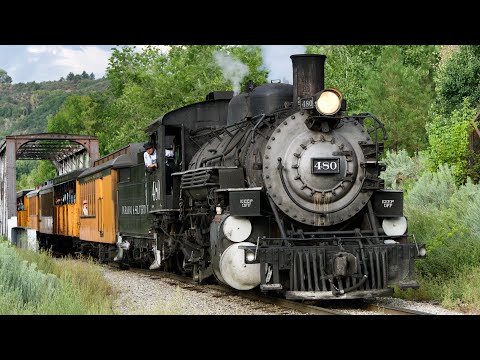 Durango and Silverton Oil Fired Steam Trains
