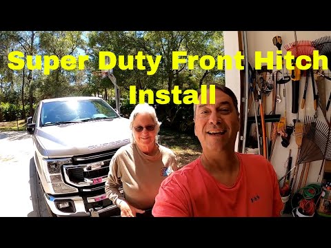 Super Duty Front Hitch Install