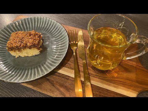 طرز تهيه كيك خوش مزه دنماركي How to make danish dream cake drømmekage soo delicious