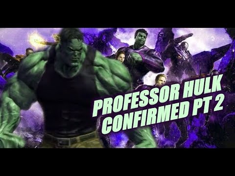 AVENGERS 4 CONCEPT ART Professor Hulk Confirmed Pt. 2