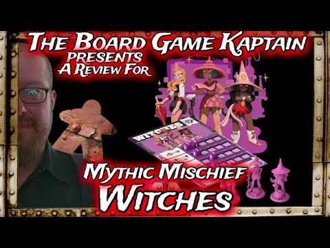 The Board Game Kaptain's Review for Mythic Mischief: Witches Expansion