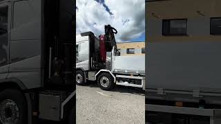 شاحنة مسطحة Volvo FH540 8X4 HMF5020 K6 + JIBB + WINCH | صورة 4 - Autoline
