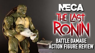 NECA TMNT The Last Ronin Battle Damage Action Figure Review
