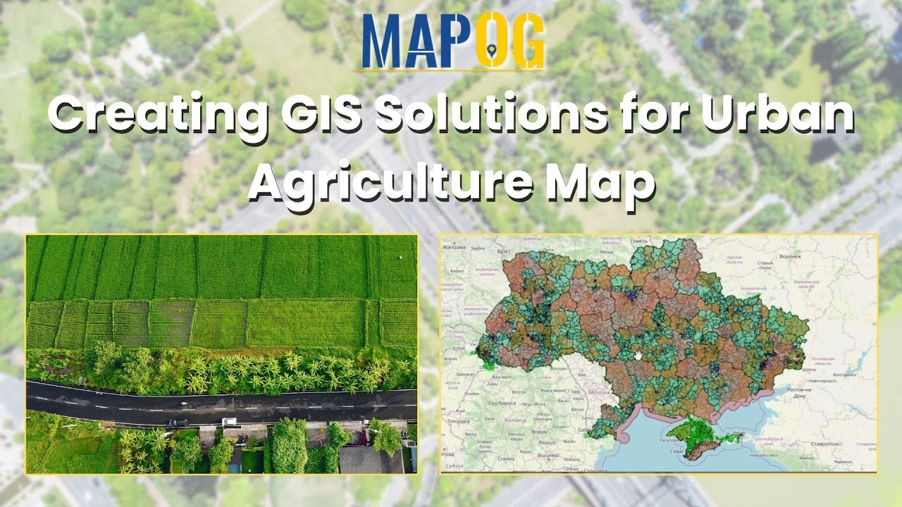 Creating GIS Solutions for Urban Agriculture Map | GIS Strategies for Sustainable Agriculture