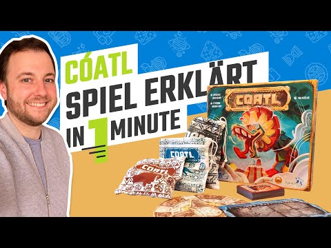 Coatl - Spielüberblick in nur 1Minute!  | Neuheit SPIEL.digital 2020