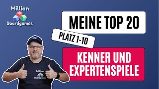 TOP20 Kenner- und Expertenspiele | Platz 1-10