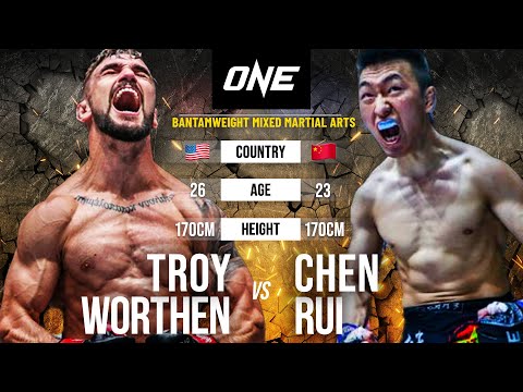 Troy Worthen vs Chen Rui full fight