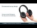 Profesionalios Monitorinės ausinės Audio-Technica ATH-M40X, juodos