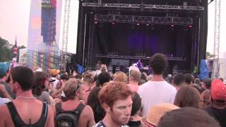Major Lazer 'Gyptian - Hold Yuh Remix' 'Barrington Levy - Murderer' at Camp Bisco 9