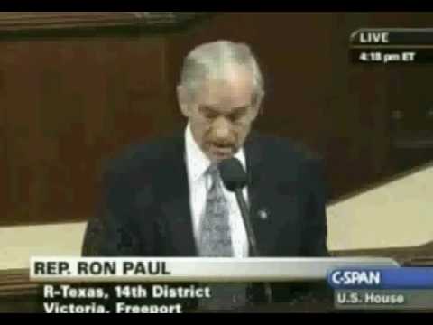 Ron Paul asks a good question - But do any of you people know who the special interest groups are?