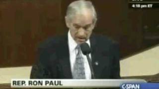 Ron Paul asks a good question - But do any of you people know who the special interest groups are?