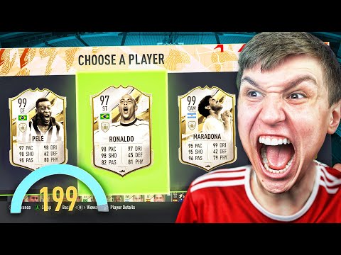 I GOT A 199 FUT DRAFT!! *WORLD RECORD* FIFA 22