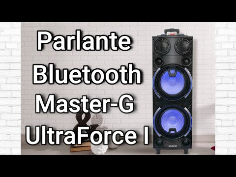 Parlante Bluetooth Master-G UltraForce I-UNBOXING
