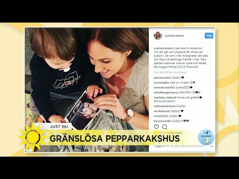 Maria Forsblom väntar barn igen! - Nyhetsmorgon (TV4)