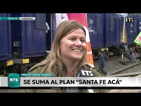 SERVICIOS EN EL TERRITORIO | El Tren de Capital Humano desembarca en Coronda