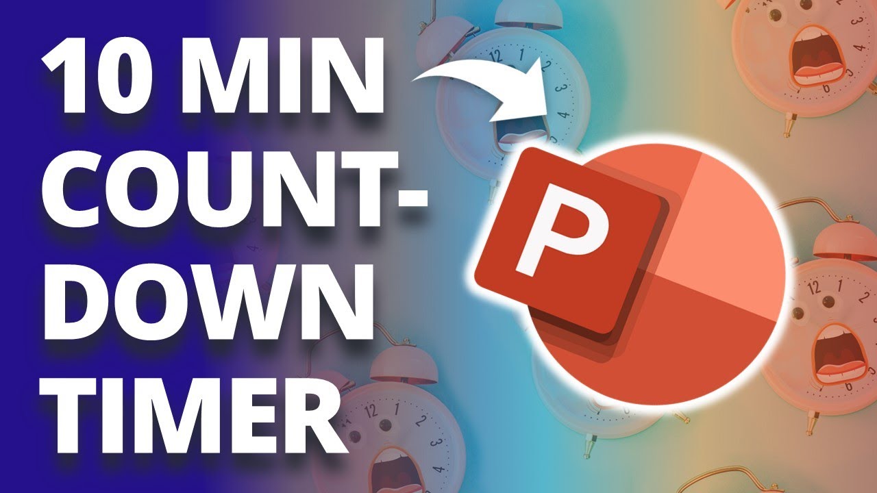 How to Make a 10 Minute Countdown Timer in PowerPoint! 🔥 [PPT TRICKS!]