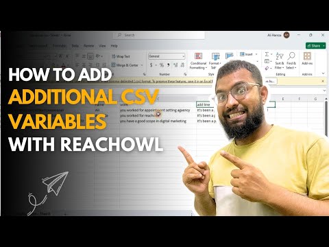 How to Add Additional CSV Variables with Reachowl