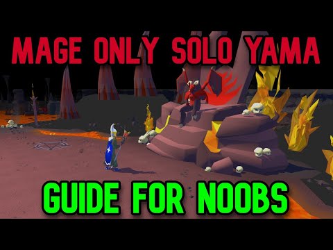 MAGE ONLY YAMA SOLO METHOD FOR NOOBS
