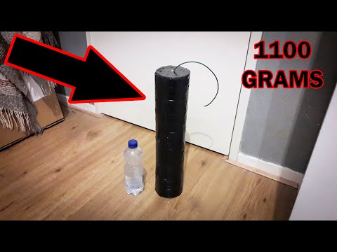 1100 grams (!) Ground Salute (1.1 KG Flash Powder) - INSANE!