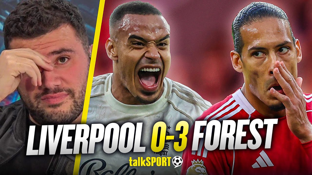 "BORDERLINE CRISIS!" Live Goals REACTION as Forest THRASH Liverpool 3-0 at Anfield!