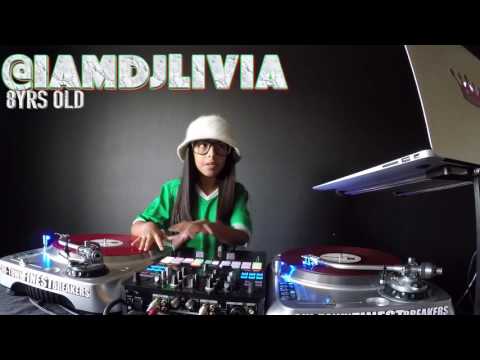 This is for the Raza! DJ Livia 8yrs old