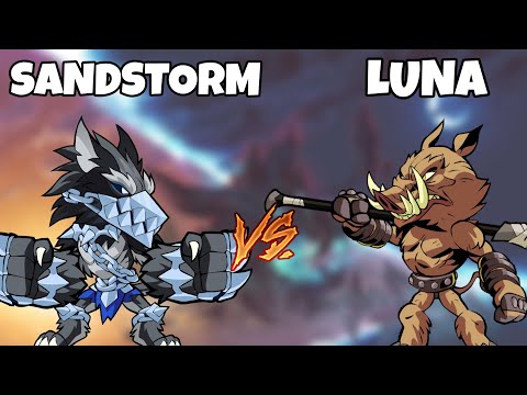 Sandstorm vs Luna - Winner's Semi Final - Brawlhalla World Championship 2021 - 1v1 NA