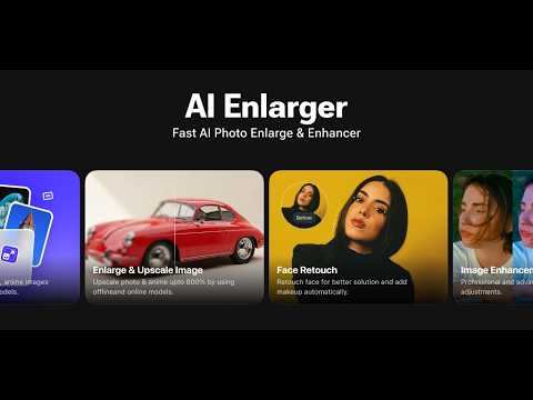 AI Enlarger: Image Upscaler