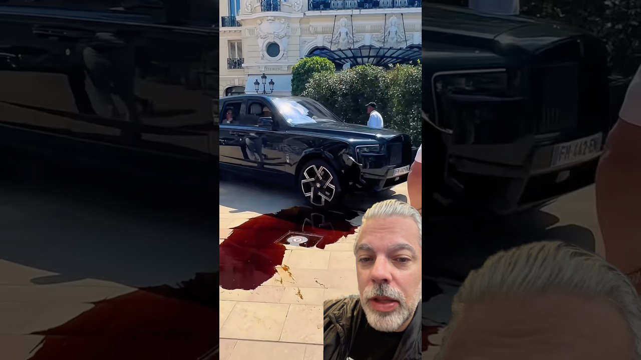 DESTRUIU UM ROLLS ROYCE CULLINAN NUMA DISTRAÇÃO 😢 #rollsroyce #cullinan #automobile #carros