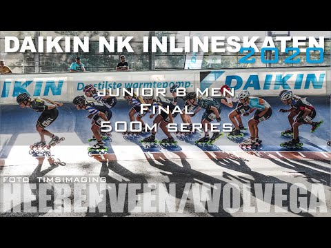 Junior B Men Final 500m Series Daikin NK Inlineskaten 2020