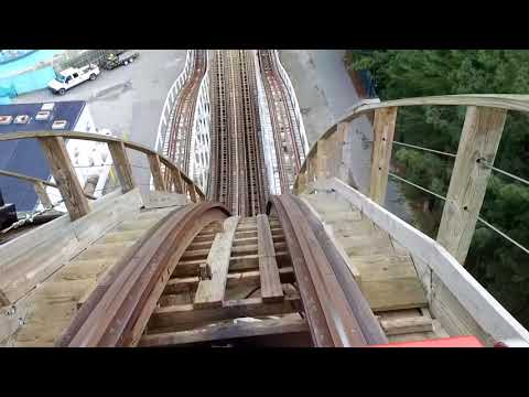 Front row point of view footage of Racer 75