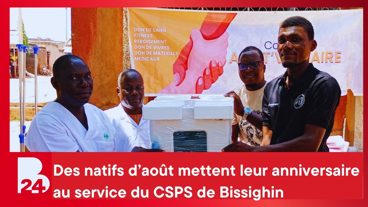 Burkina Faso : Des natifs d’août mettent leur anniversaire au service du CSPS de Bissighin