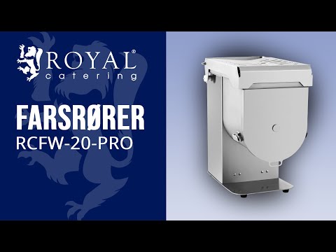 Produktvideo - Farsrører - 550 W - 20 l