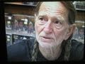 WILLIE NELSON meets fans at music store