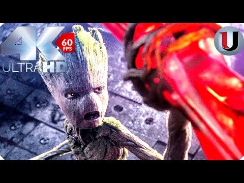 Making Stormbreaker Scene - Groot Lifts Thor s Hammer - Avengers Infinity War - Movie CLIP (4K)
