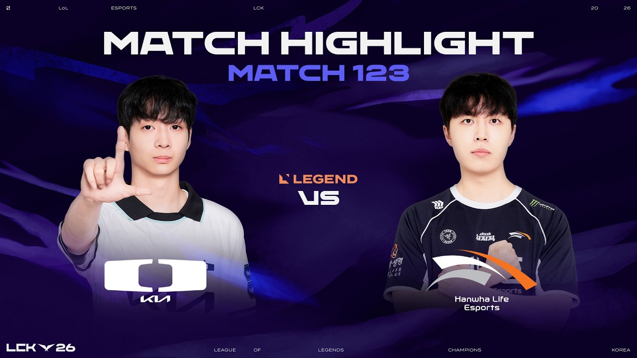 DK vs HLE | 매치 123 하이라이트 | 2026 LCK