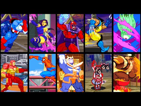 Marvel Super Heroes - All Infinity Combos