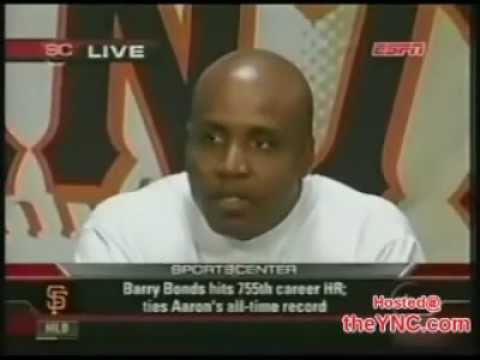 Barry Bond's Steroids Accusation!
