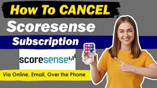 How to cancel ScoreSense Membership | how to cancel scoresense subscription