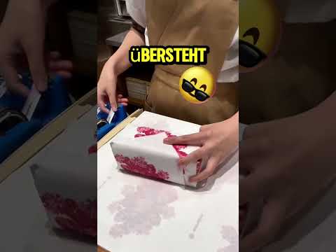 So verpacken Japaner Geschenke in Sekunden 🎁⚡