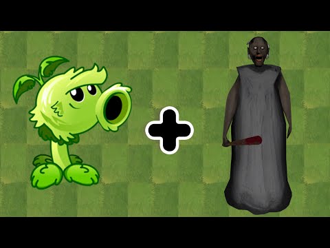 Granny + Primal Peashooter vs Zombies | Plants vs Zombies 2 GamePlay