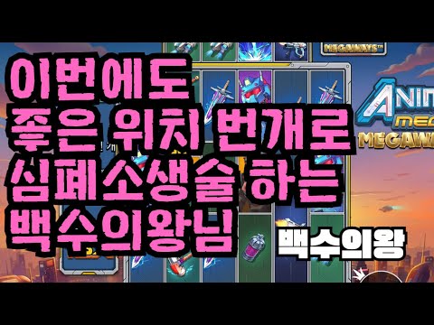 [슬롯][제보영상][닉네임:백수의왕]애니메 560배