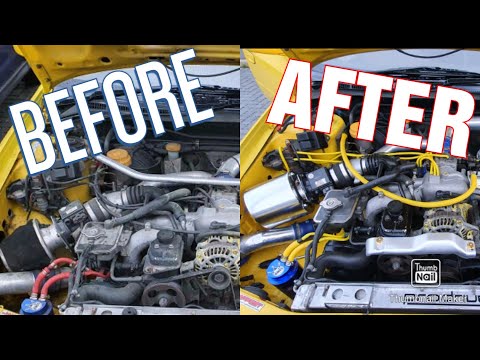 Bringing Some Colour To The Engine Bay! (SILICONE VACUUM PIPING INSTALL)