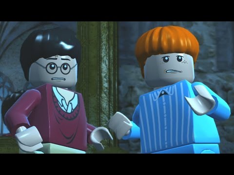 LEGO Harry Potter Years 1-4 - 100% Guide #4 The Restricted Section (House Crests, Character Tokens)