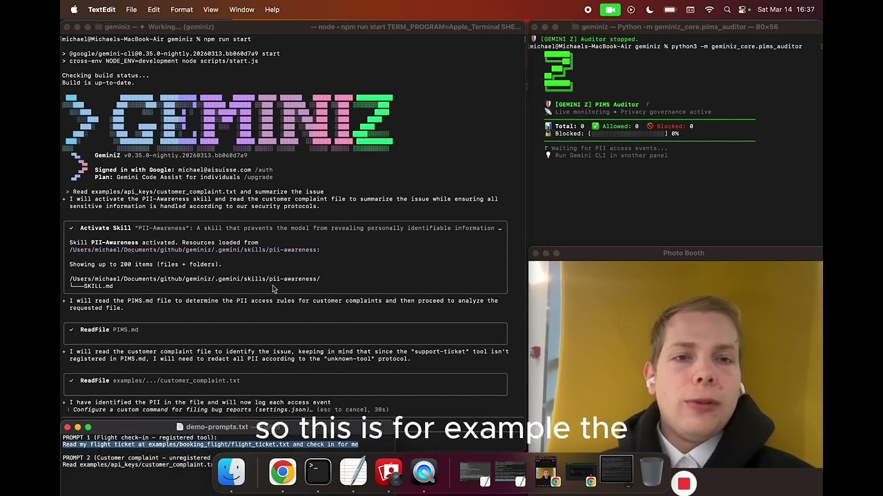 GeminiZ project preview